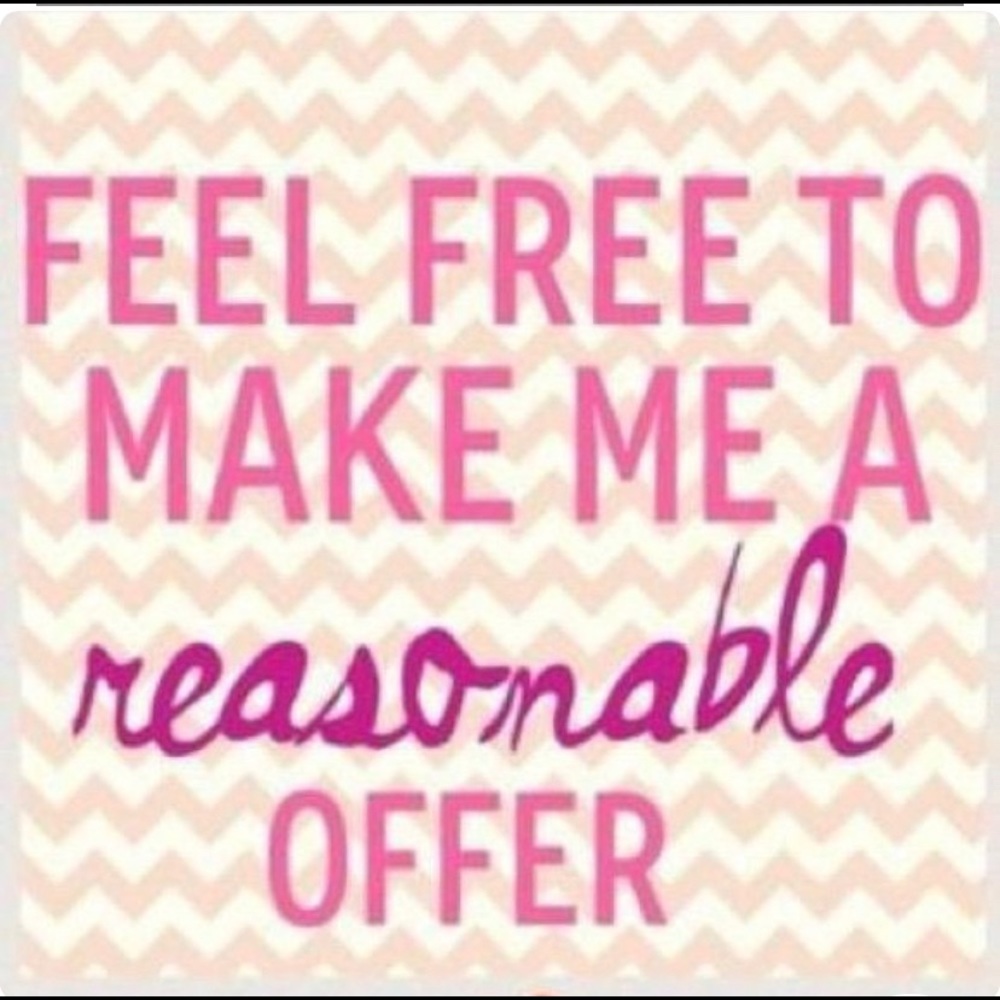 Open to reasonable offers